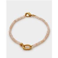 Katie Loxton Sunstone Bracelet , Gold Coated , 18Cm