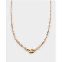Katie Loxton Sunstone Necklace , Gold Coated , 42Cm