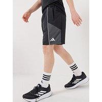 Adidas Sportswear Junior Unisex Color Block Woven Shorts - Black