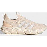 Adidas Women'S Cloudfoam Flex Sock Trainers- White / Off White / Sand Strata