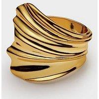 Katie Loxton Floramour Ring , Gold Coated