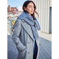 Michelle Keegan Premium Double Breasted Maxi Coat - Grey