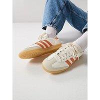 Adidas Women'S Samba Trainers - White/Orange