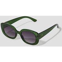 Monsoon Oval Sunglasses - Green