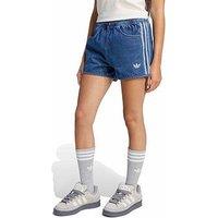Adidas Originals Junior Unisex Denim Sprinter Shorts - Not Defined - Blue