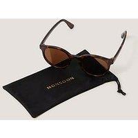 Monsoon Tort Frame Sunglasses - Brown