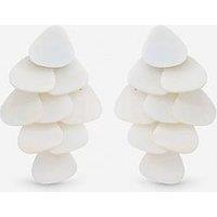 Mood Statement Shell Droplet Earrings