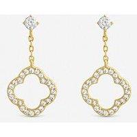 Jon Richard Gold Plated Butterfly Hoop Earrings - Pack Of 2
