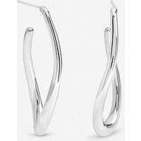 Inicio Large Polished Hoops