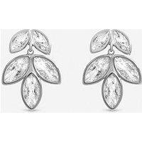 Inicio Crystal Floral Drop Earrings