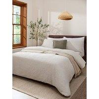 Michelle Keegan Home Cala Polylinen Textured Duvet Set