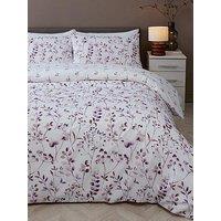 The Very Collection Watercolour Leaves Duvet Set