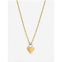 Inicio Two Tone Heart Pendant - Gift Pouch