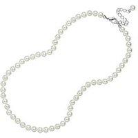 Jon Richard Pearl Necklace White