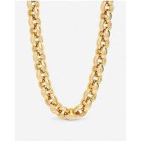 Mood Gold Plated Statement Chain Necklace
