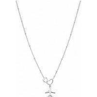 Inicio Interlink Heart Plane Necklace - Gift Pouch