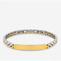 Inicio Men'S Waterproof Two Tone Linked Bracelet - Gift Pouch