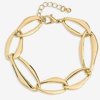 Mood Gold Plated Large Link Chain Bracelet