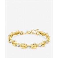 Jon Richard Gold Plated And Crystal Bracelet
