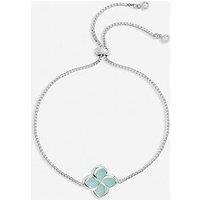 Inicio Turquoise Clover Toggle Bracelet