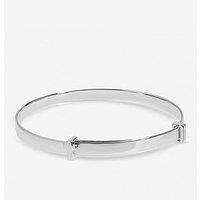 Inicio Christening Cross Bangle - Gift Pouch