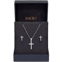 Inicio Polished Cross Set - Gift Box