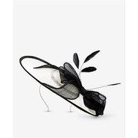 Jon Richard Mono Large Bow Hat Fascinator