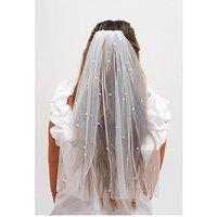 Jon Richard Short Pearl Veil