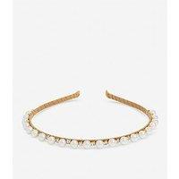 Jon Richard Gold Plated Pearl And Crystal Headband