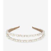 Jon Richard Pearl Double Row Headband