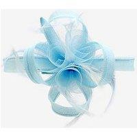Jon Richard Small Sky Blue Clip Fascinator