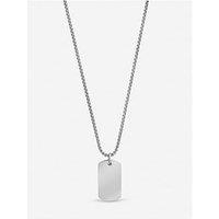 Inicio Men'S Steel Waterproof Dog Tag Necklace - Gift Pouch