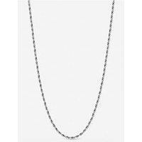 Inicio Men'S Steel Waterproof Twist Rope Necklace - Gift Pouch