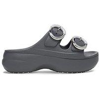 Crocs Saturday Platform Buckle - Carbon
