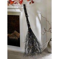 The Very Collection Decorative Pre Lit Halloween Broom
