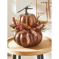 The Very Collection 33 & Cm Pumpkin Stack Autumn Decoration