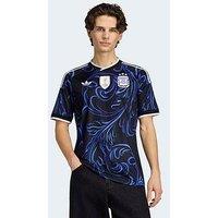 Adidas Mens Argentina 26 Away Replica Football Shirt - Black