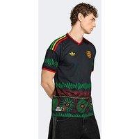 Adidas Mens Jamaica 26 Away Replica Football Shirt - Black