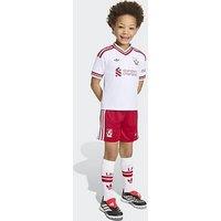 Adidas Junior Liverpool Fc 26/27 Away Mini Kit - White