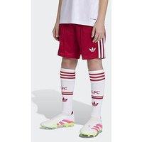 Adidas Junior Liverpool Fc 26/27 Away Shorts - Red
