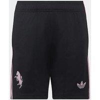 Adidas Junior Juventus Fc 26/27 Away Shorts - Black