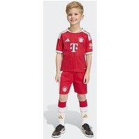 Adidas Junior Fc Bayern Munich 26/27 Home Mini Kit - Red