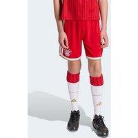 Adidas Junior Fc Bayern Munich 26/27 Home Shorts - Red