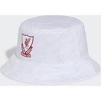 Adidas Liverpool Fc Bucket Hat - White