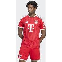 Adidas Mens Fc Bayern Munich 26/27 Home Stadium Replica Shirt - Red