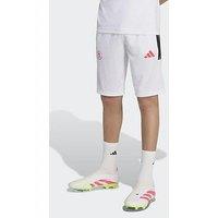 Adidas Junior Lamine Yamal Football Training Shorts - White