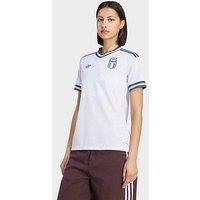 Adidas Womens Italy 26 Away Replica Football Shirt - White