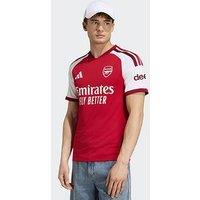 Adidas Mens Arsenal Fc 26/27 Home Stadium Replica Shirt - Red