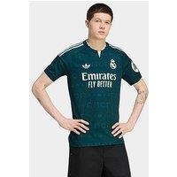 Adidas Mens Real Madrid 26/27 Away Stadium Replica Shirt - Green