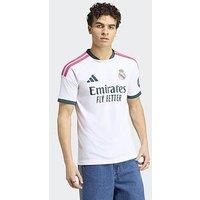 Adidas Mens Real Madrid 26/27 Home Stadium Replica Shirt - White